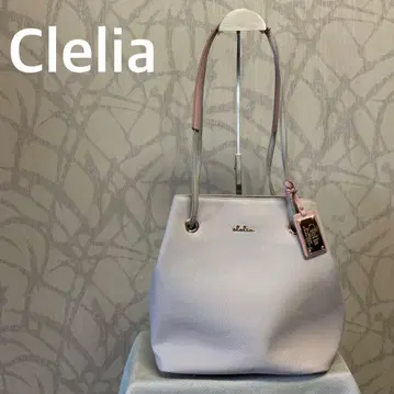완판템 Clelia 클레리아 이너 파우치 포함 토트백 가죽 핑크 R