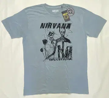닐바나 NIRVANA INCESTICIDE L 사이즈 티셔츠 정품