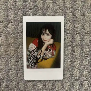 타치바나 코토미 온특 친필 사인 폴라로이드