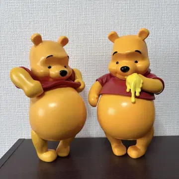 디즈니 푸우 피규어 2종 세트