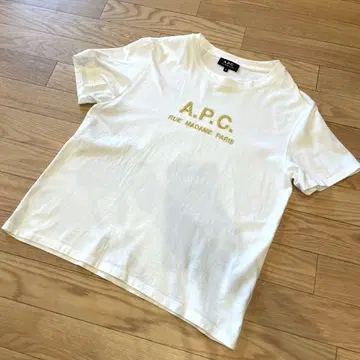 A.P.C 아페쎄 여성용 로고 티셔츠 M