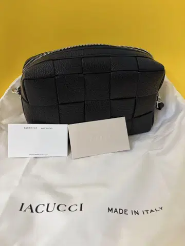 IACUCCI 벨타XS CERVO 블랙 천연 가죽 정품