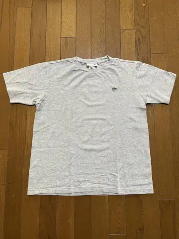 LACOSTE 라코스테 그레이 T셔츠 남성용 M 로고