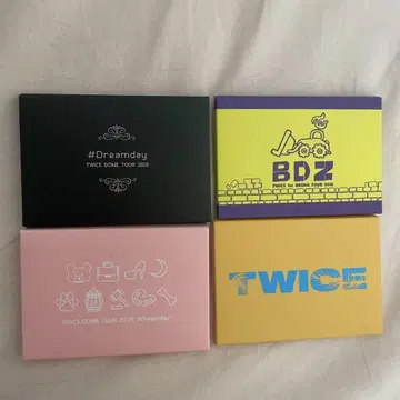 TWICE 포토 카드 세트 4종 묶음 판매