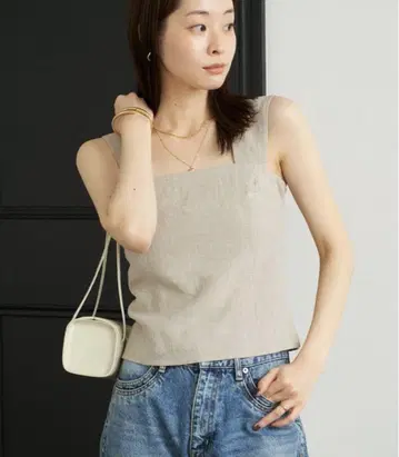 Plage 린넨 뷔스티에