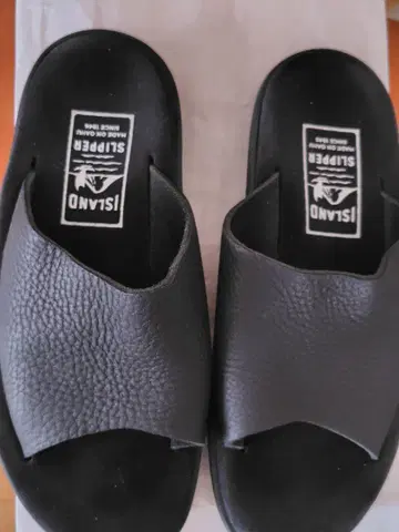 ISLAND SLIPPER 아일랜드 슬리퍼 블랙 사이즈 7