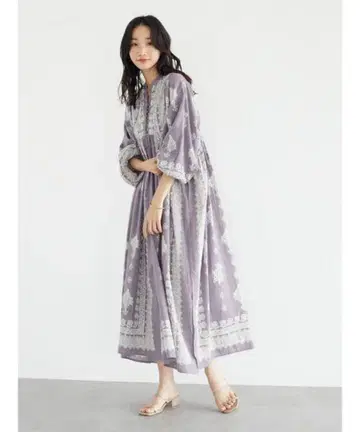 CRAFTSTANDARDBOUTIQUE 허리 절개 볼륨 원피스