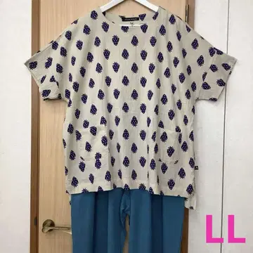 마타노 아츠코 상의, 피부에 달라붙지 않아 시원한 딸기 LL 사이즈
