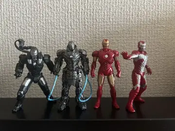 캡슐Q 해양당 가챠 피규어 marvel 아이언맨 4체 세트