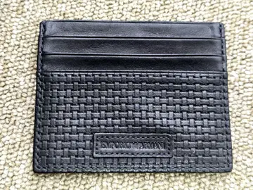 EMPORIO ARMANI 엠포리오 아르마니 가죽 카드 케이스