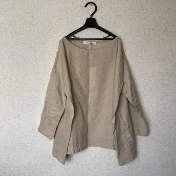 미사용 새상품 베리떼꾸르 린넨 블라우스
