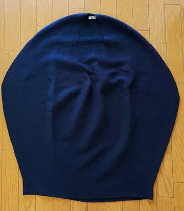 IENA 코튼 스트레치 코쿤 V넥 풀오버 네이비