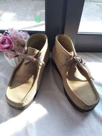 CLARKS wallabees 26cm 브라운