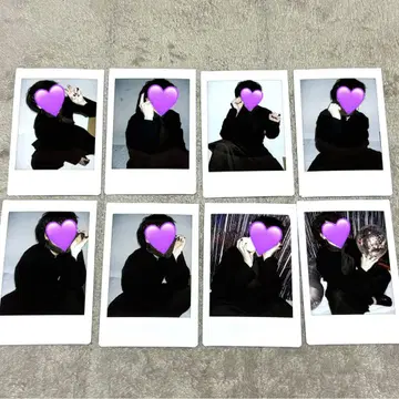 유메쿠이NEON 사쿠 발렌타인 랜덤 폴라로이드 8 세트