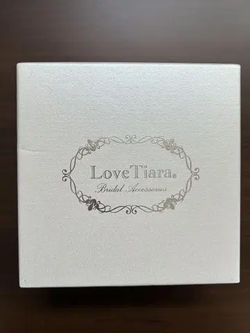 티아라 웨딩 그레이스 티아라 러브 티아라