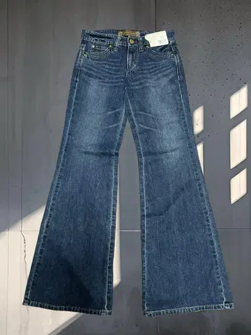 빈티지 레트로 플레어 데님 부츠컷 판탈롱 y2k XS