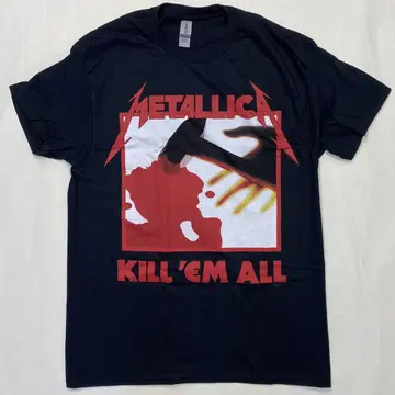 메탈리카 METALLICA KILL EM TRACKS M 티셔츠 정품