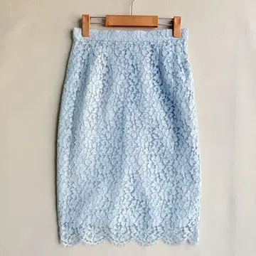 KOJI WATANABE STYLE 레이스 스커트 9호 M 라이트 블루