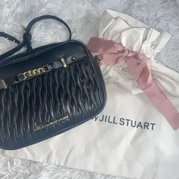 JILL STUART 블랙 숄더백