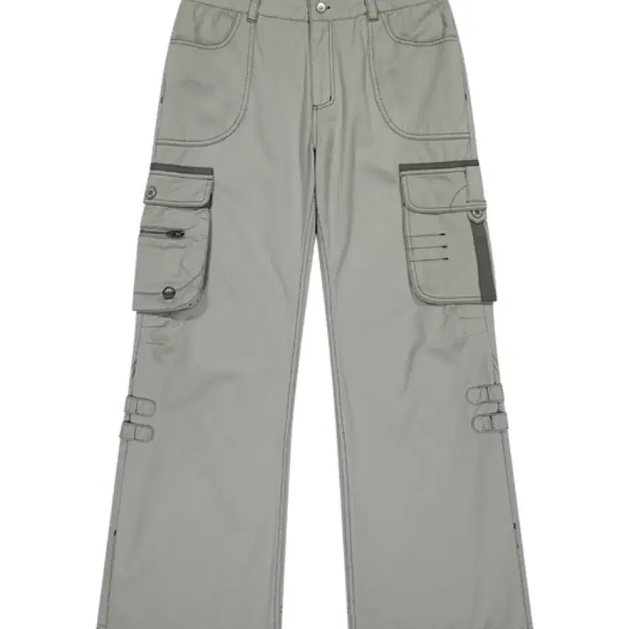 Rockcake 96 Applique Pants - Light Gray on Bunjang Global Site.