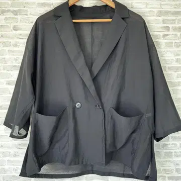 [ 25SS ] 저널 스탠다드 시어 테일러드 자켓 블랙