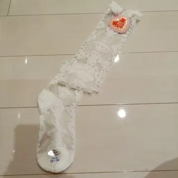 BABY 쿠미야 쨩 패턴 레이스 니하이 삭스