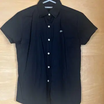 LACOSTE 블랙 T셔츠