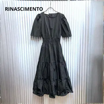 RINASCIMENTO 리나시멘토 셔링 개더 롱 원피스