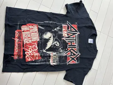 ANTHRAX 2015년 투어 티셔츠 S 사이즈