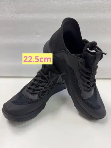자세 교정사가 제대로 생각해서 만든 건강 스니커즈 여성용 블랙 22.5
