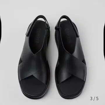 [거의 새상품] CAMPER Pelotas Flota Up 블랙 샌들