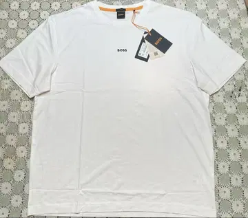 BOSS 화이트 티셔츠 택 포함 새상품 Size XXL