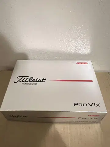 Titleist Pro V1x 골프공 한 상자