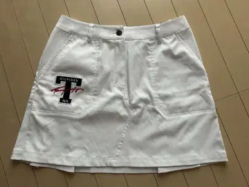Tommy Hilfiger 여성용 골프 스커트 화이트 L 사이즈