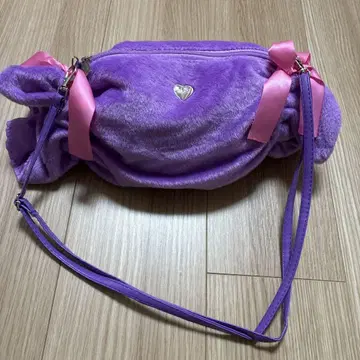 새상품급 시나코 캔디 퍼 파우치