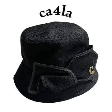 [ 일본제 ] CA4LA 카시라 버킷 햇 리본 블랙