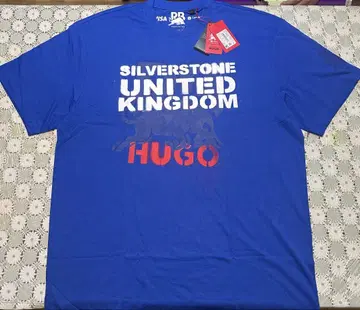 HUGO SILVERSTONE 티셔츠 파랑 Size XXL