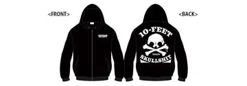 새상품 10-FEET x SKULLSHIT2014 집업 후드티 XL