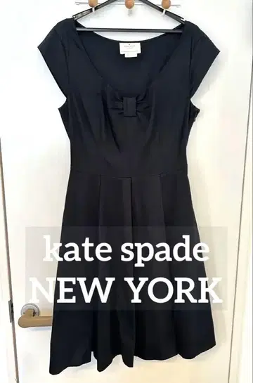 케이트 스페이드 kate spade 원피스 플레어 블랙 사이즈 4