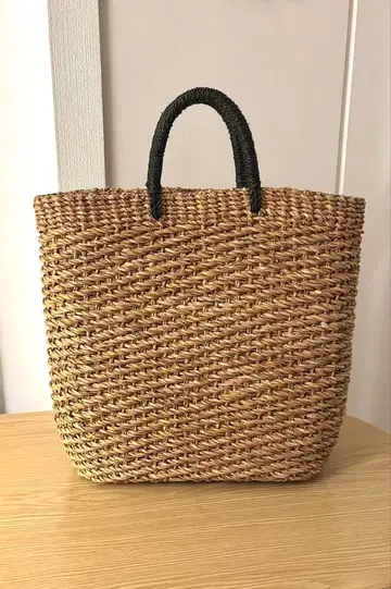 새상품 카고백 토트백 베이지 Horn Please