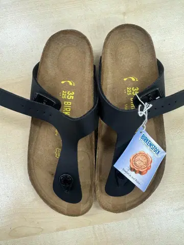 2 BIRKENSTOCK Gizeh 블랙 22.5cm (35)