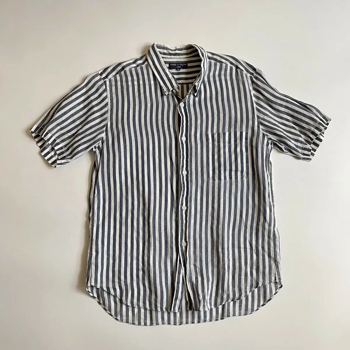 ケ*イ様 CDG SHORT SLEEVE STRIPED SHIRT COMME DES GARCONS 셔츠