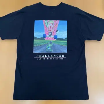 컨디션 최상 CHALLENGER FROG TEE 챌린저 프로그T 나가세