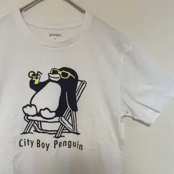 그라니프 T셔츠 펭귄 city boy penguin 사이즈 SS