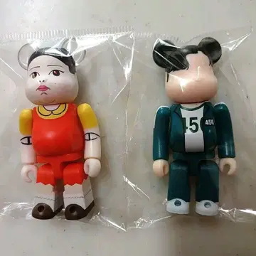 베어브릭 오징어 게임 2개 세트 Be@rbrick
