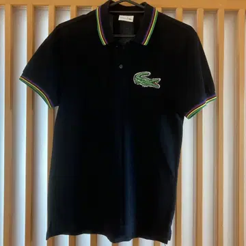 LACOSTE 피케 셔츠 블랙