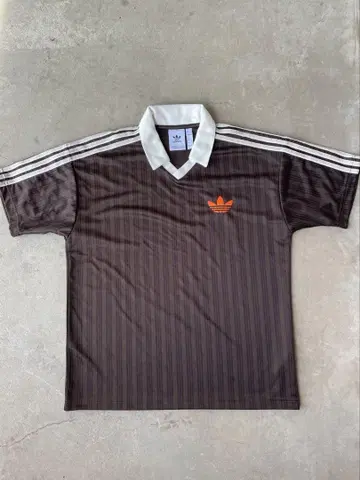 adidas 브라운 피케 셔츠 M FOOTBALL JERSEY TEE