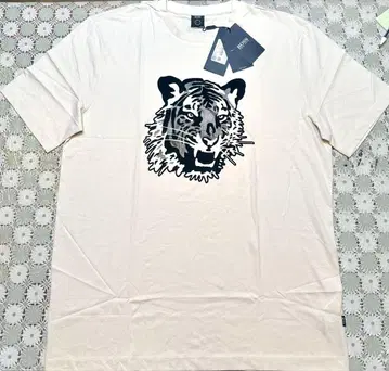 BOSS 타이거 헤드 프린트 티셔츠 Size XXL