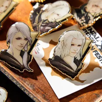 FF14 핀 배지 휘틀로다이오스 중국 한정 팬 페스티벌