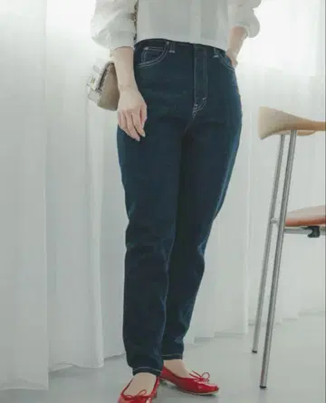 코히나 Lee 콜라보 SLIM DENIM S